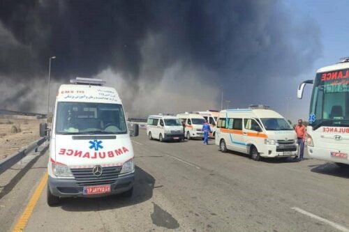 افزایش شمارجانباختگان حادثه بندرشهیدرجایی بندرعباس به ۴۰نفر